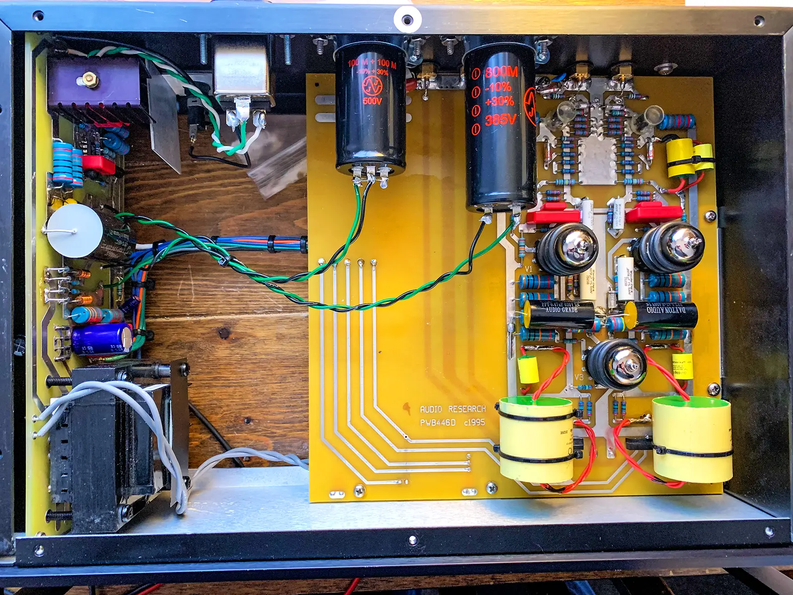 Audio Research PH3 Phono Preamp Restoration and Enhancement by Sean Rose