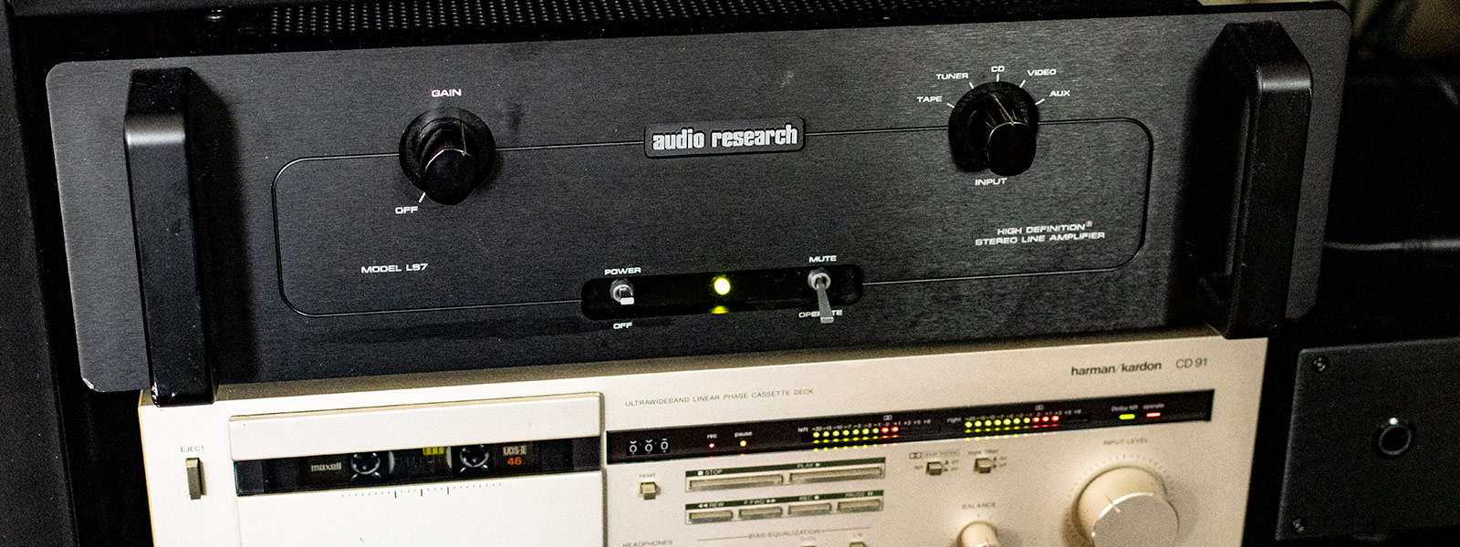 Audio Research LS7 Preamp Restoration by Sean Rose