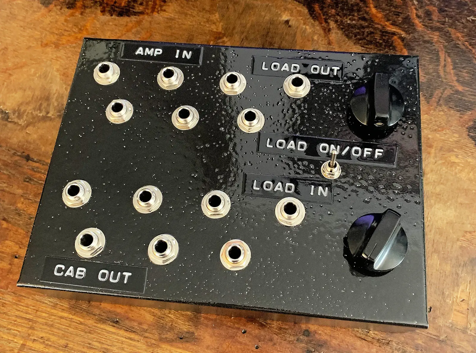 Studio Guitar Amp and Cabinet Switcher Build | SeanRose.com