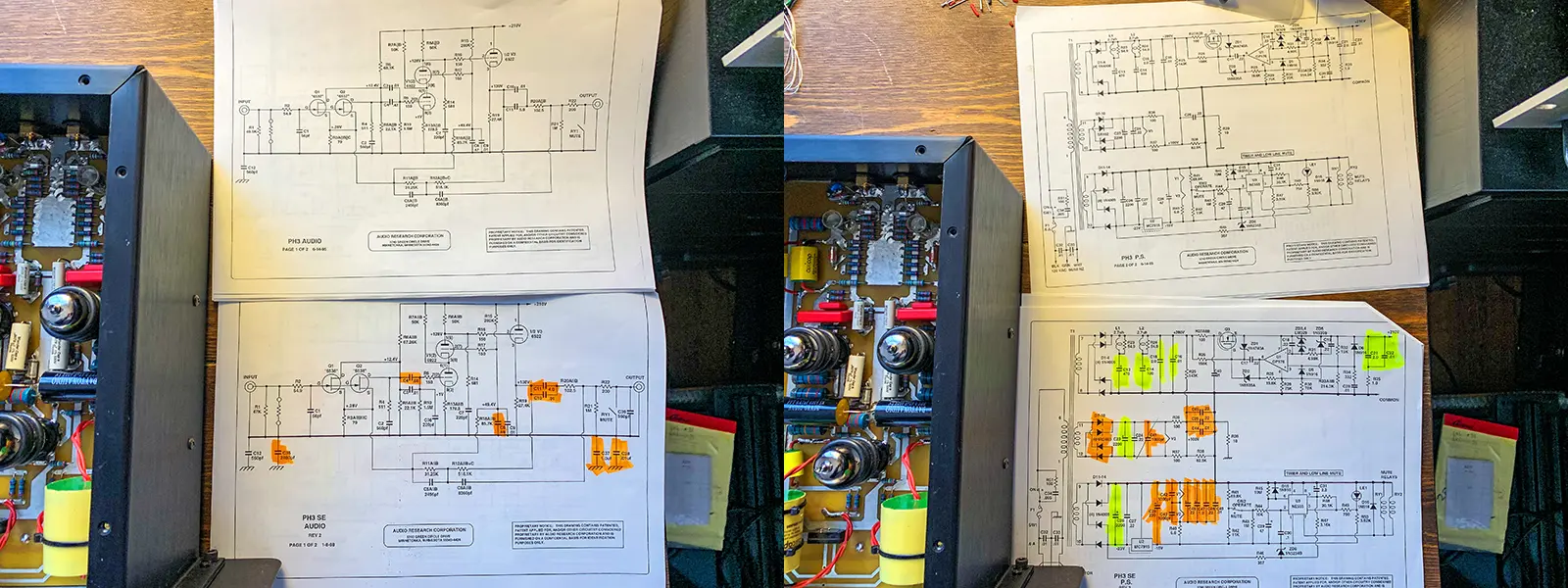 Audio Research PH3 Phono Preamp Restoration and Enhancement | SeanRose.com