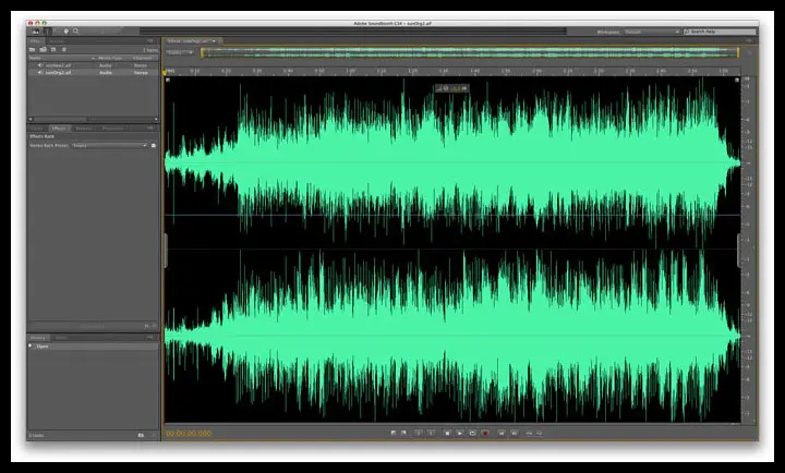 Original Beatles LP Waveform