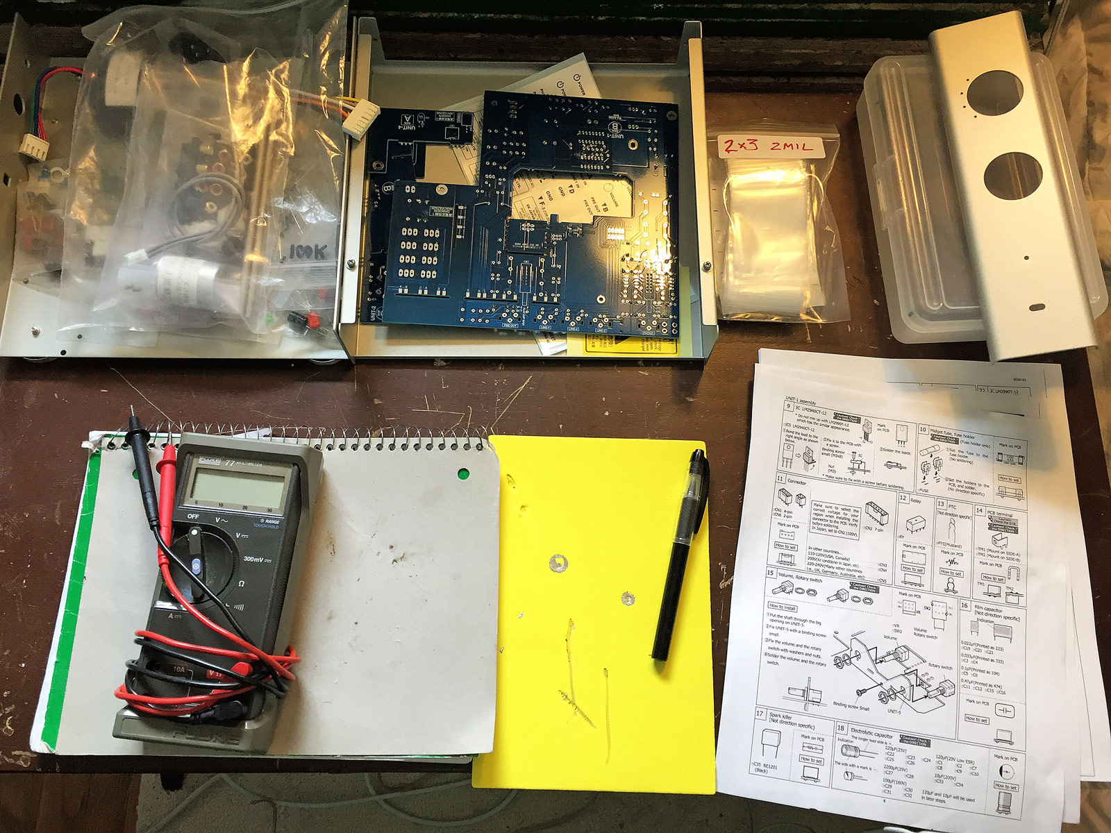 Elekit TU-8500 Stereo Tube Preamplifier Kit Build | SeanRose.com