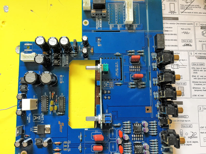 Elekit TU-8500 Stereo Tube Preamplifier Kit Build | SeanRose.com