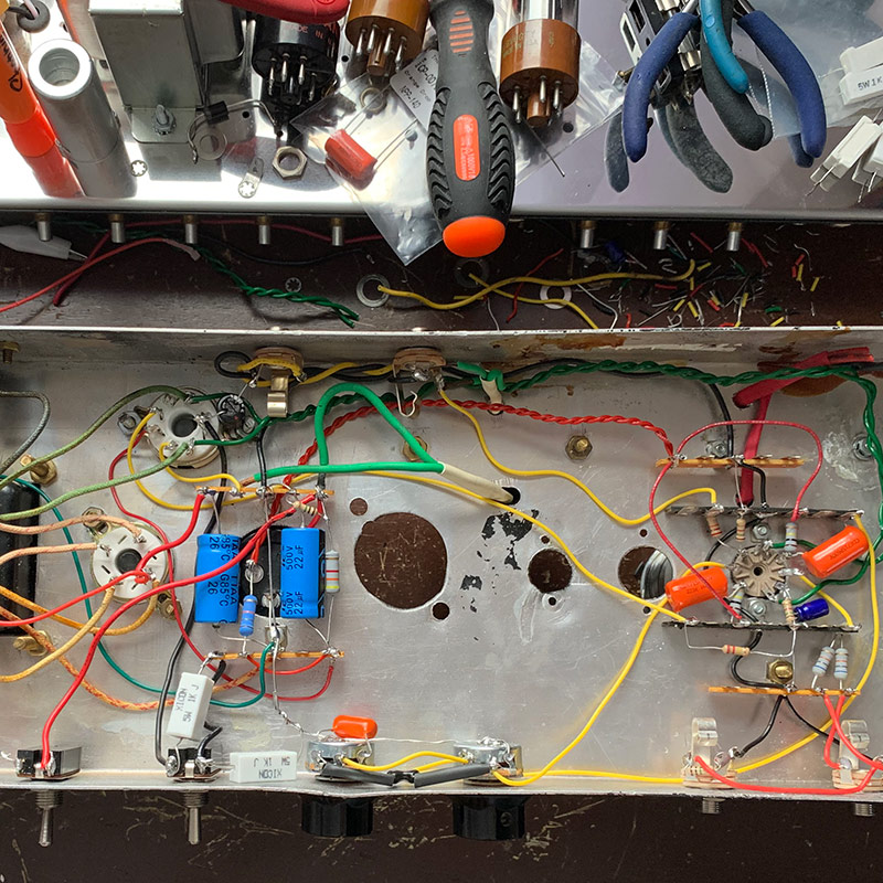 First Complete Tube Amp Build | SeanRose.com