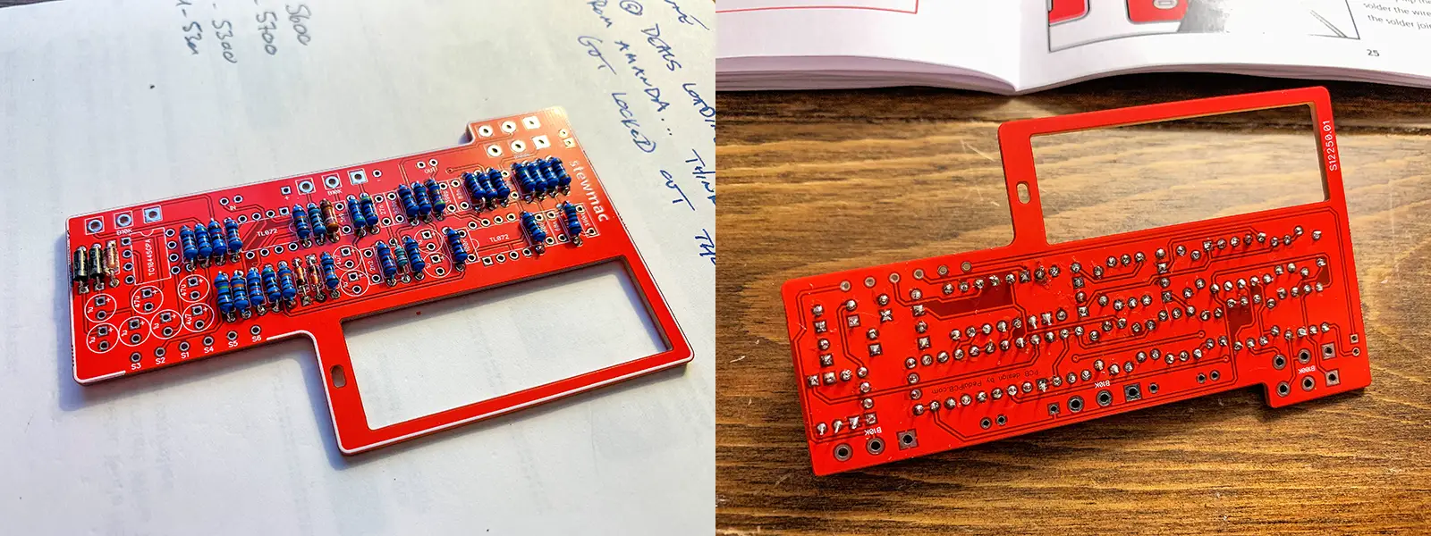 Building StewMac Ghost Drive and 2 Kings Boost Guitar and AIONFX Theseus Pedal Kits | SeanRose.com