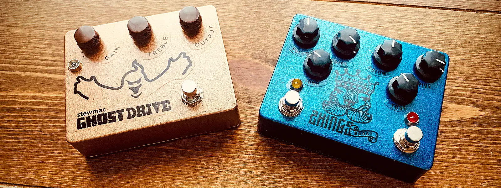 Building StewMac Ghost Drive and 2 Kings Boost Guitar and AIONFX Theseus Pedal Kits | SeanRose.com