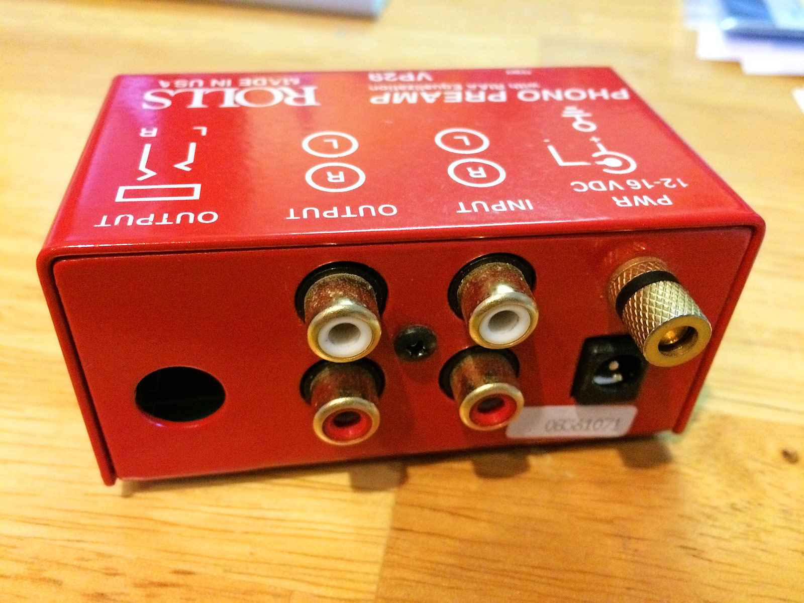 Rolls VP29 Phono Preamp Enhancement