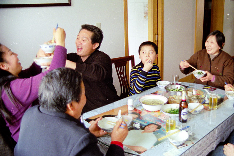 Family dinner - Sean in China Blog | SeanRose.com