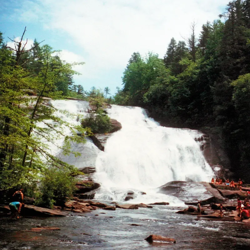 Dunlop Falls NC. 21st Century Film Photography | SeanRose.com