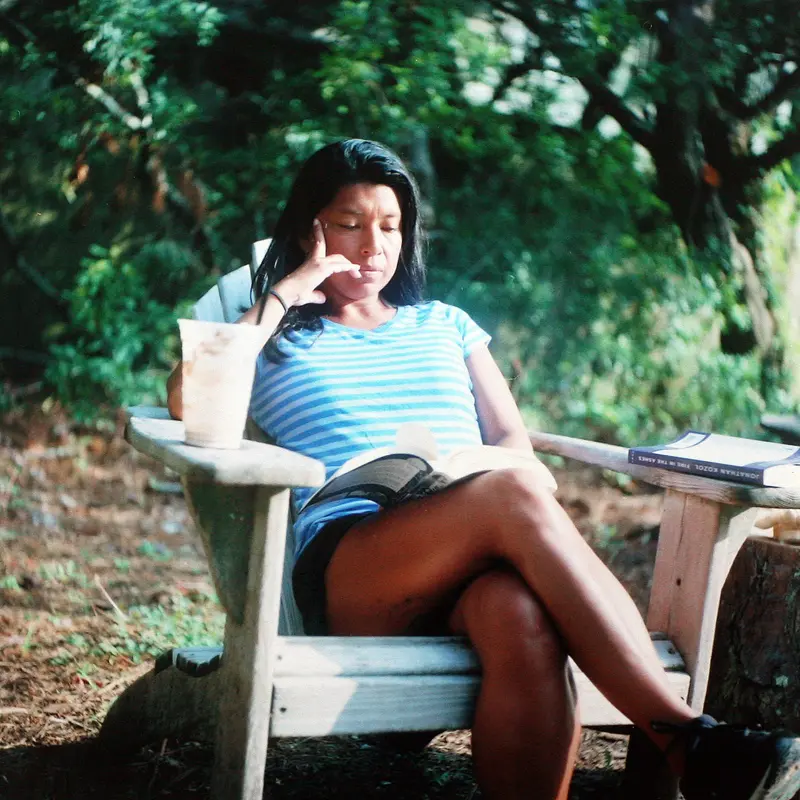 Ocracoke Coffee Co Reading. 21st Century Film Photography | SeanRose.com