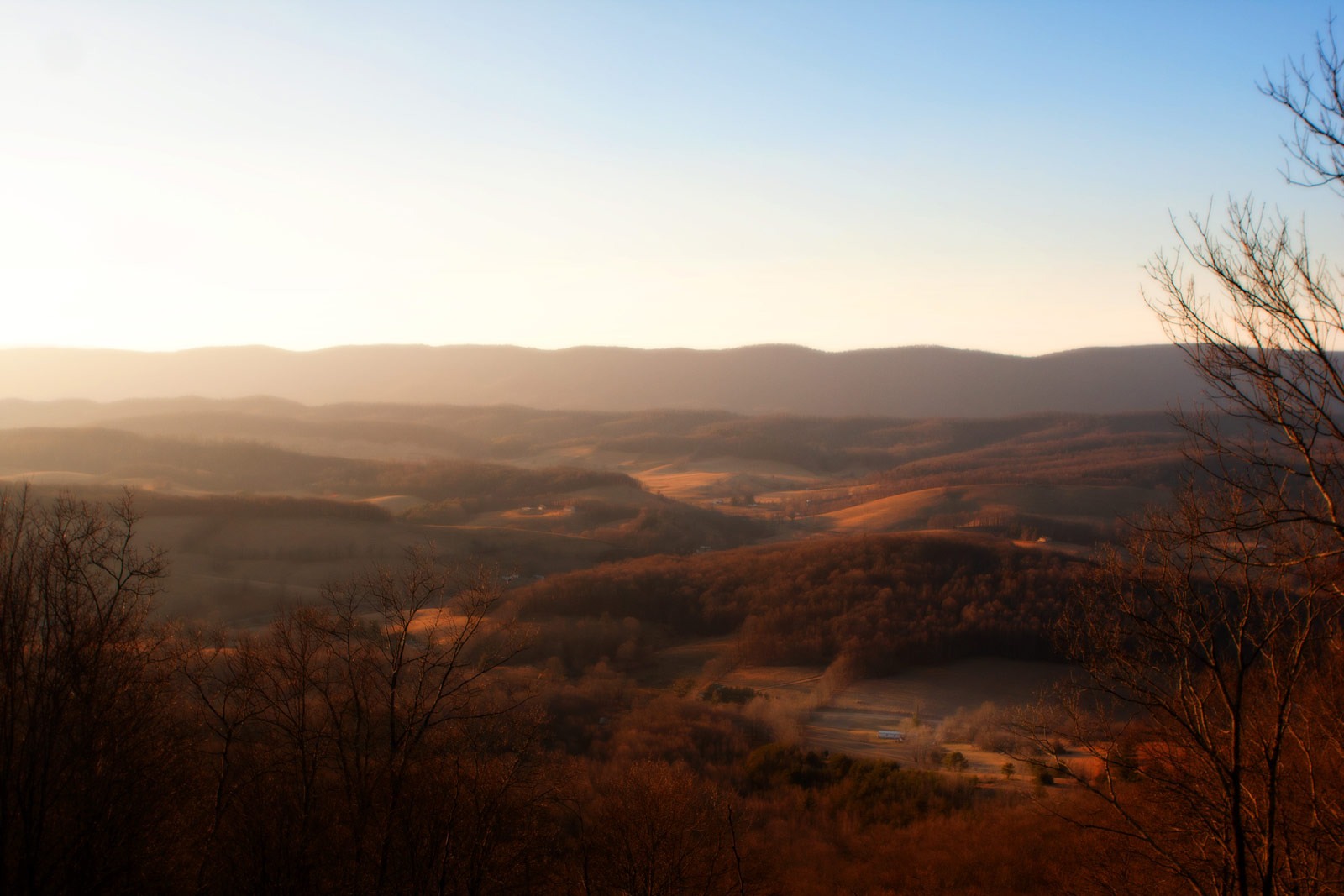 Fall landscape outside of Bland VA - Landscape Photography | SeanRose.com