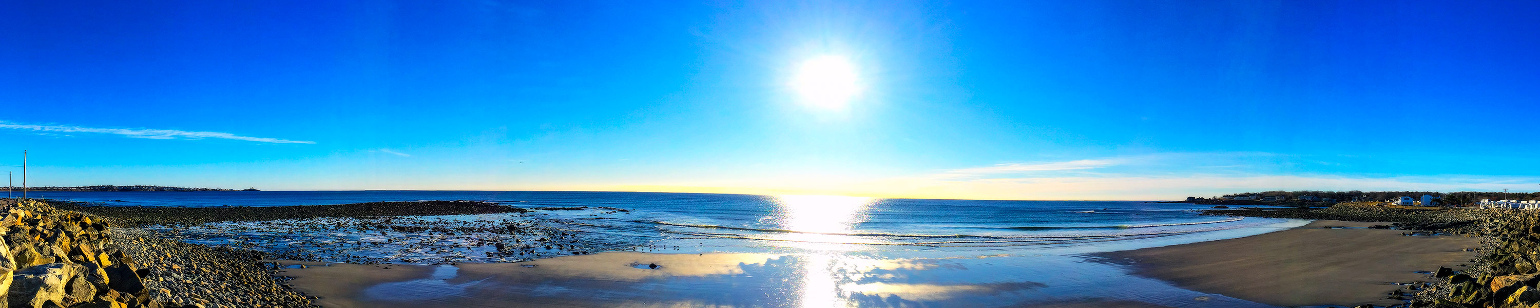 Long Sands Beach York ME - Panorama Photography | SeanRose.com