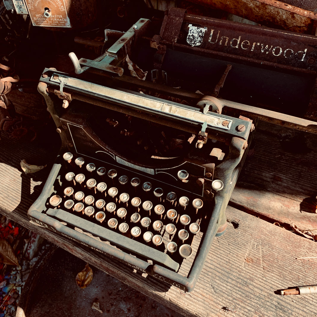 Typewriter. #ShotOniPhone Photography | SeanRose.com