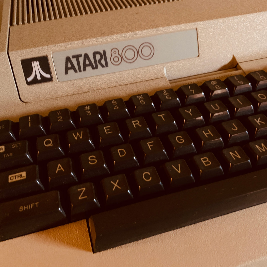 Atari 800. #ShotOniPhone Photography | SeanRose.com