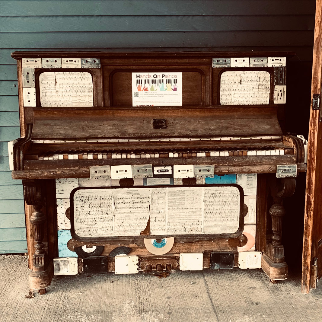 Antique Piano. #ShotOniPhone Photography | SeanRose.com